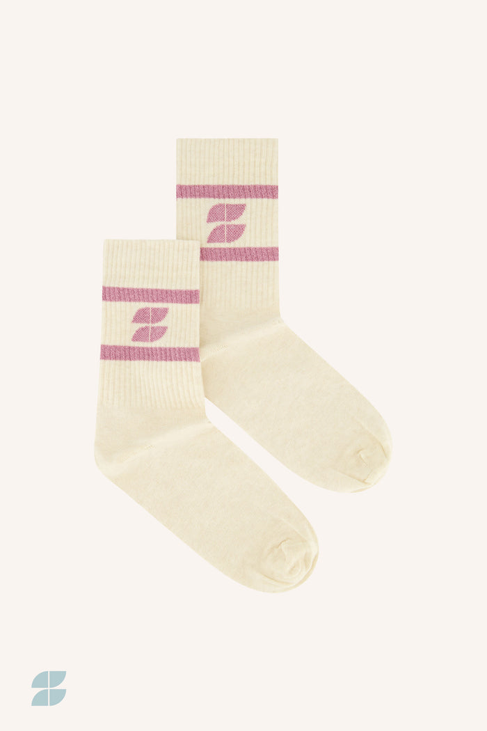 Chaussettes Logo Lurex